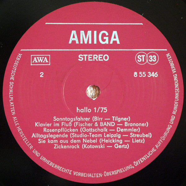 Various : Hallo 1/75 (LP, Comp)