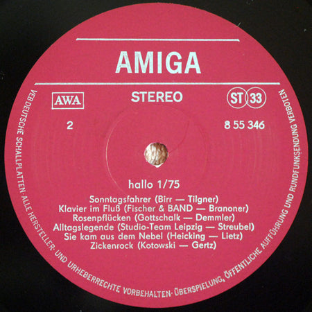 Various : Hallo 1/75 (LP, Comp)