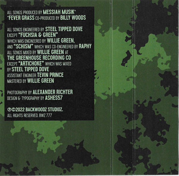 Billy Woods : Church (Cass, Album, Ltd, Gre)