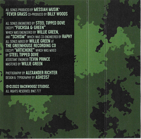 Billy Woods : Church (Cass, Album, Ltd, Gre)