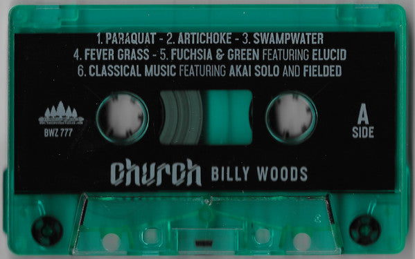 Billy Woods : Church (Cass, Album, Ltd, Gre)