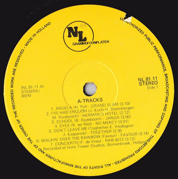 Various : A. Tracks (LP, Comp)