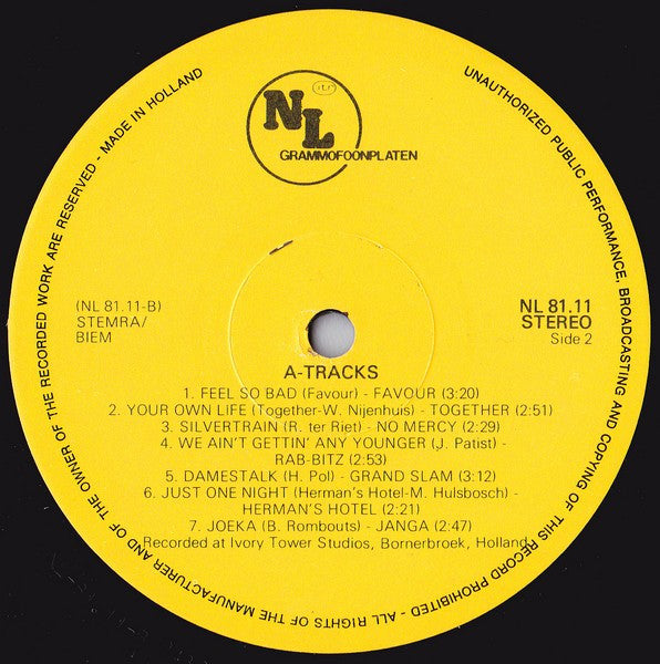 Various : A. Tracks (LP, Comp)