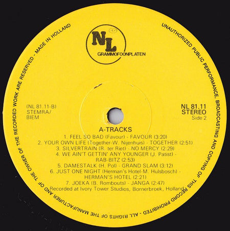 Various : A. Tracks (LP, Comp)