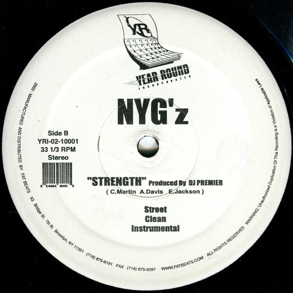 NYG'z : Giantz Ta Thiz (12")