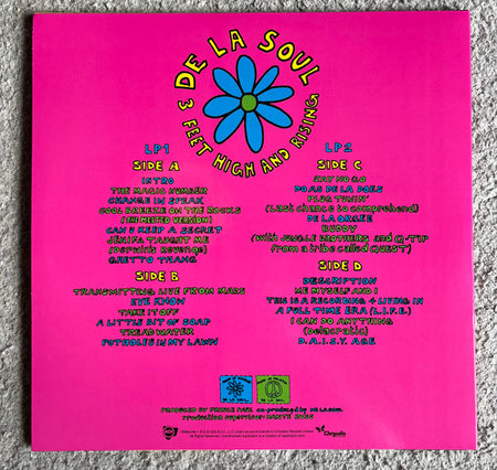 De La Soul : 3 Feet High And Rising (2xLP, Album, RE, 180)