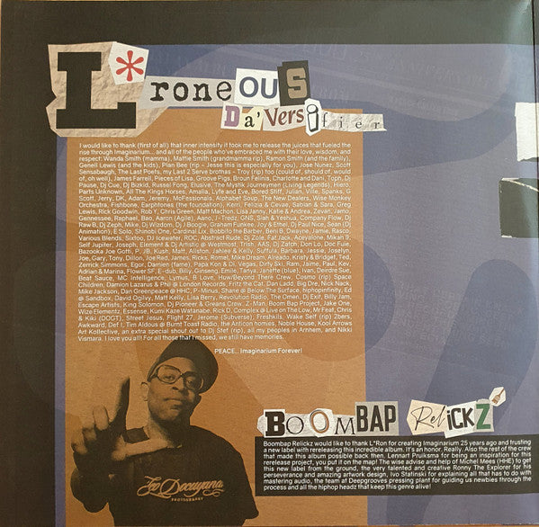 L*Roneous : Imaginarium (2xLP, Album, Ltd, RE)