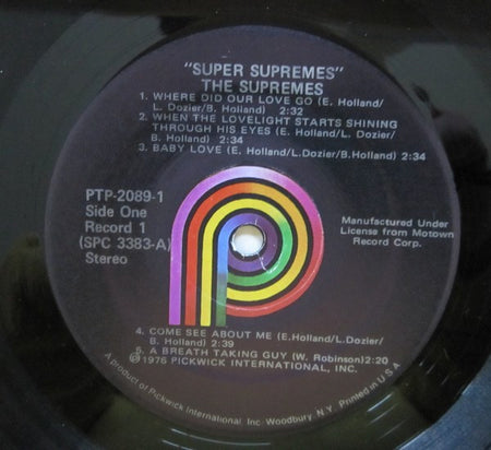 The Supremes : Super Supremes (2xLP, Comp)