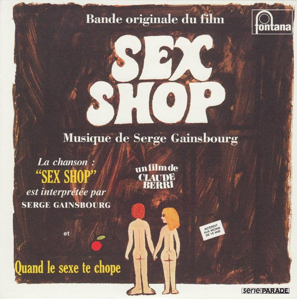 Serge Gainsbourg : Sex Shop (Bande Originale Du Film) (7", Mono, RE)