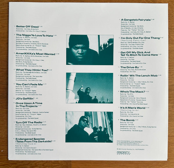 Ice Cube : AmeriKKKa's Most Wanted (LP, Album, RE)