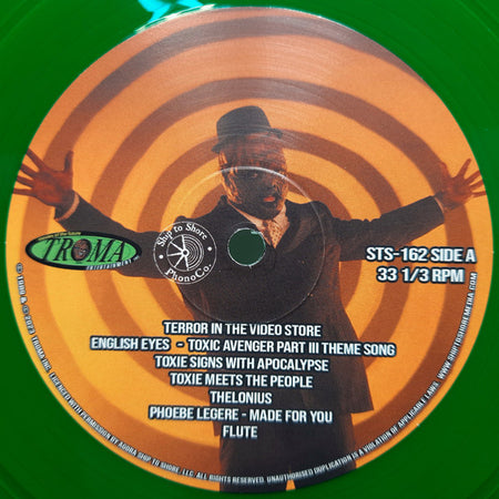 Various : The Toxic Avenger Double Bill (Music From Toxic Avenger Parts 2 & 3) (LP, Comp, Tox)