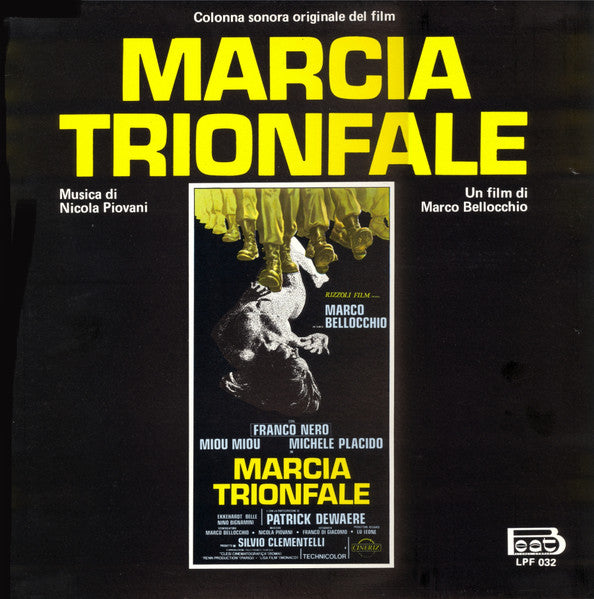 Nicola Piovani : Marcia Trionfale (Colonna Sonora Originale Del Film) (LP, Album, Ltd)