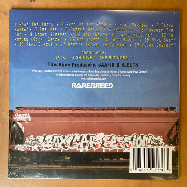 Saafir : Boxcar Sessions (2xLP, Album, RE)