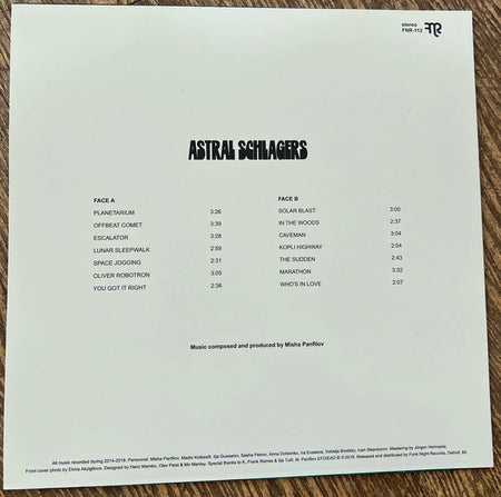 Misha Panfilov Sound Combo : Astral Schlagers: The Singles Collection 2015-2018 (LP, Comp, Ltd, RP)