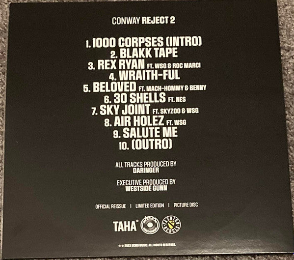 Conway (6) : Reject 2 (LP, Pic, RE)