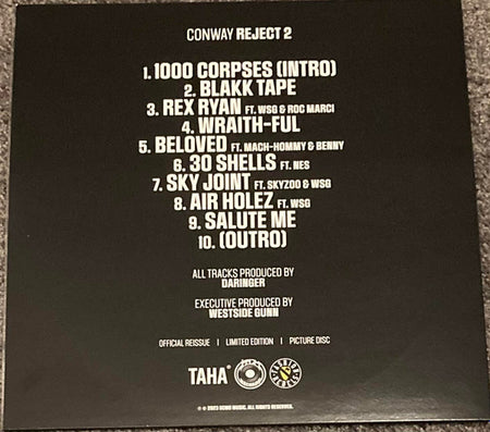 Conway (6) : Reject 2 (LP, Pic, RE)