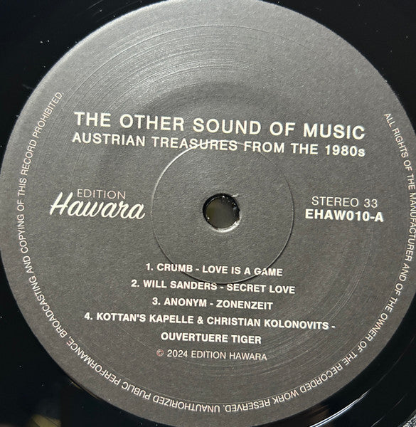 Various : The Other Sound Of Music (Forgotten Austrian Treasures From The 1980s) (LP, Album)