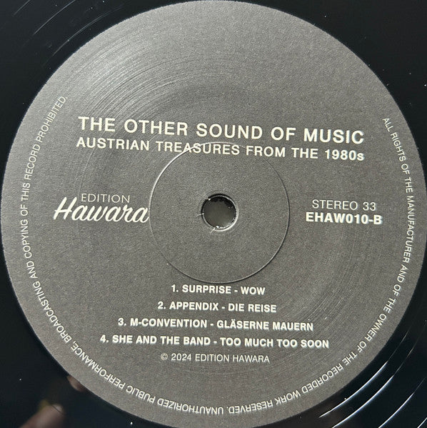 Various : The Other Sound Of Music (Forgotten Austrian Treasures From The 1980s) (LP, Album)