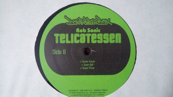 Rob Sonic : Telicatessen (2xLP, Album)