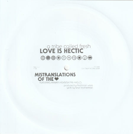 Freshman Woes : A Tribe Called Fresh (10", EP, Num, Red + Flexi, 7", Shape, S/Sided, Whi)