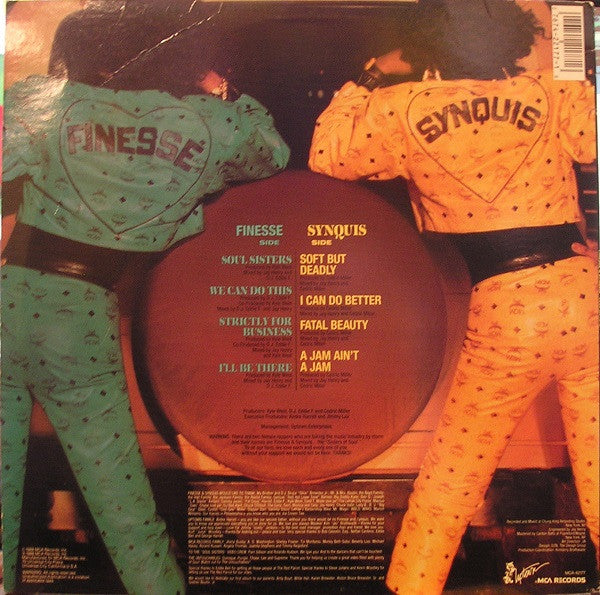 Finesse & Synquis : Soul Sisters (LP, Album, Pin)