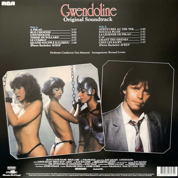 Pierre Bachelet : Gwendoline (Original Soundtrack) (LP, Ltd, RE, Sil)