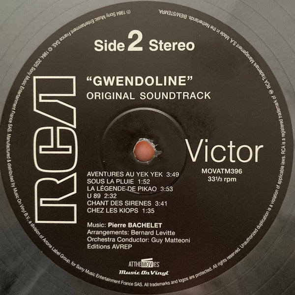 Pierre Bachelet : Gwendoline (Original Soundtrack) (LP, Ltd, RE, Sil)
