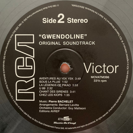 Pierre Bachelet : Gwendoline (Original Soundtrack) (LP, Ltd, RE, Sil)