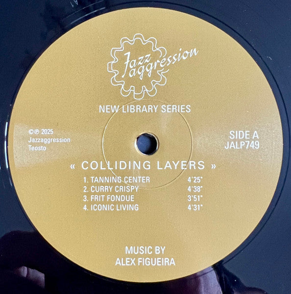 Alex Figueira (2) : Colliding Layers (LP, Album, Ltd)