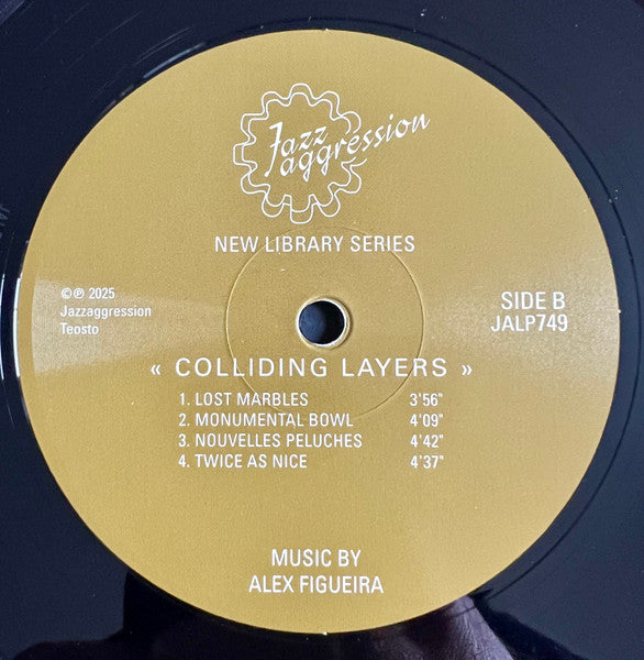 Alex Figueira (2) : Colliding Layers (LP, Album, Ltd)