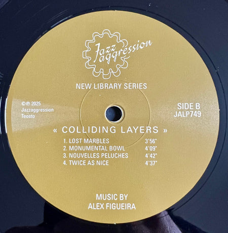 Alex Figueira (2) : Colliding Layers (LP, Album, Ltd)
