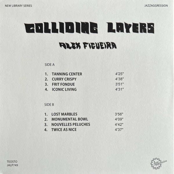 Alex Figueira (2) : Colliding Layers (LP, Album, Ltd)