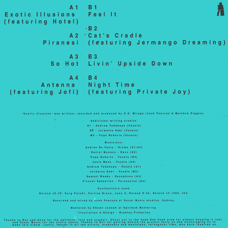 D.D. Mirage : Exotic Illusions (LP, Album)