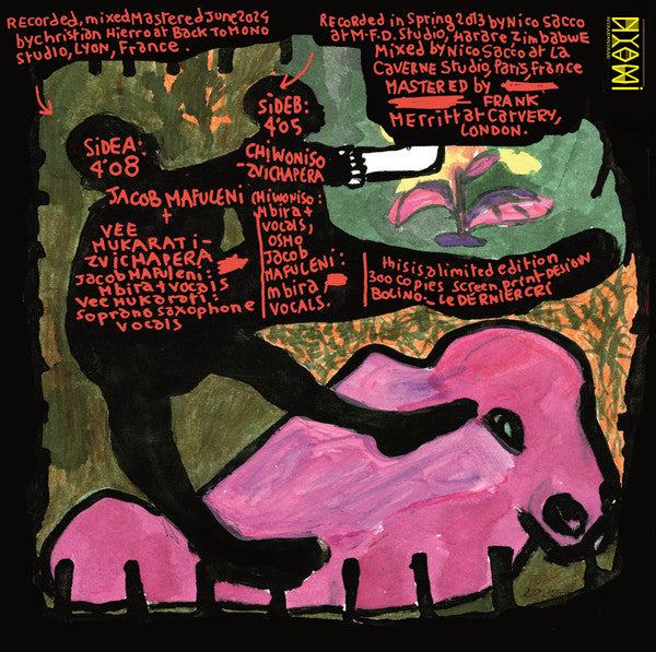 Chiwoniso*, Vee Mukarati, Jacob Mafuleni : Zvichapera (12", EP, Ltd, RE)
