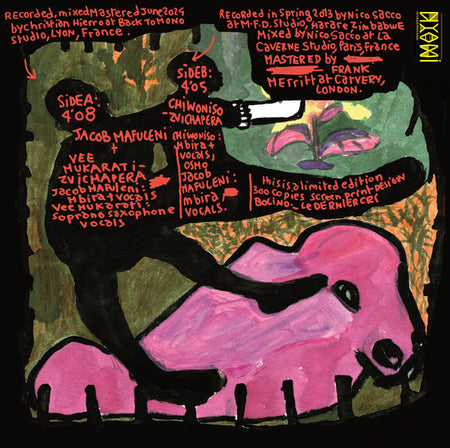 Chiwoniso*, Vee Mukarati, Jacob Mafuleni : Zvichapera (12", EP, Ltd, RE)