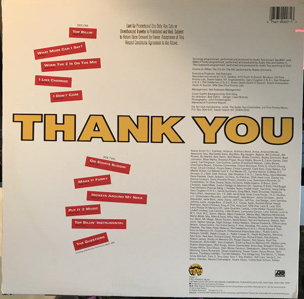 Audio Two : What More Can I Say? (LP, Album)