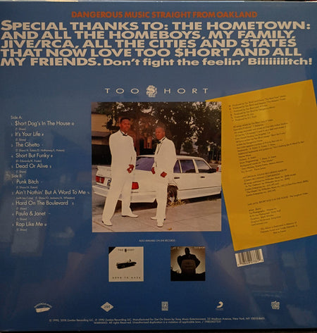 Too Short : Short Dog's In The House (LP, Album, Ltd, RE, Blu)
