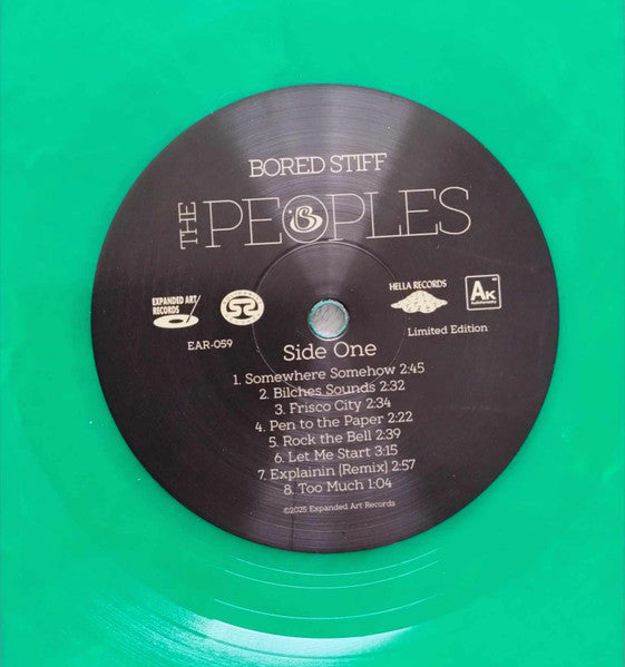 Bored Stiff : The Peoples (LP, Album, Ltd, RE, Gre)