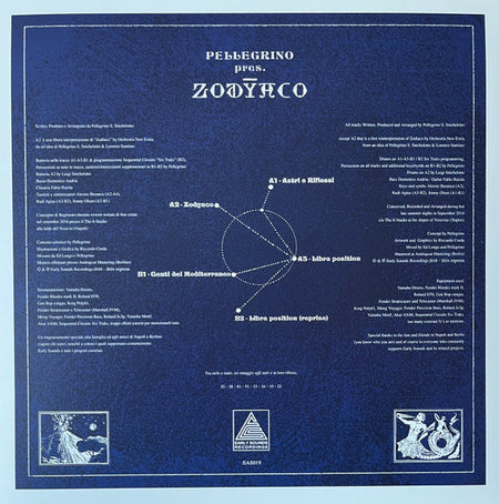 Pellegrino S. Snichelotto Pres. Zodyaco : Zodyaco (12", MiniAlbum, RP)