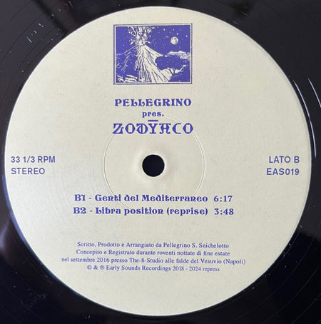 Pellegrino S. Snichelotto Pres. Zodyaco : Zodyaco (12", MiniAlbum, RP)