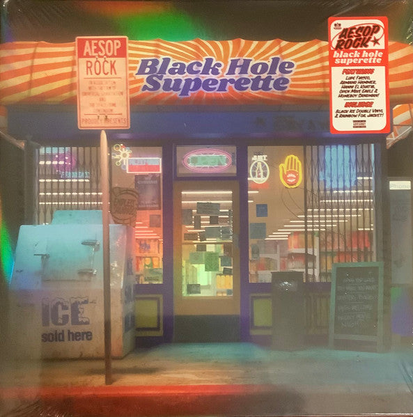 Aesop Rock : Black Hole Superette (LP, Ltd,  Ra)