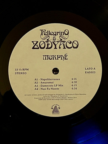 Pellegrino S. Snichelotto & Zodyaco : Morphé (12", Album, Ltd, RP, Mat)