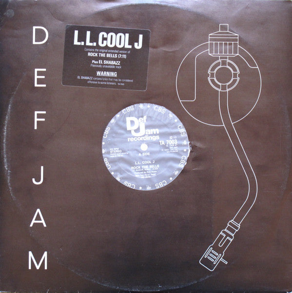 LL Cool J : Rock The Bells / El Shabazz (12")
