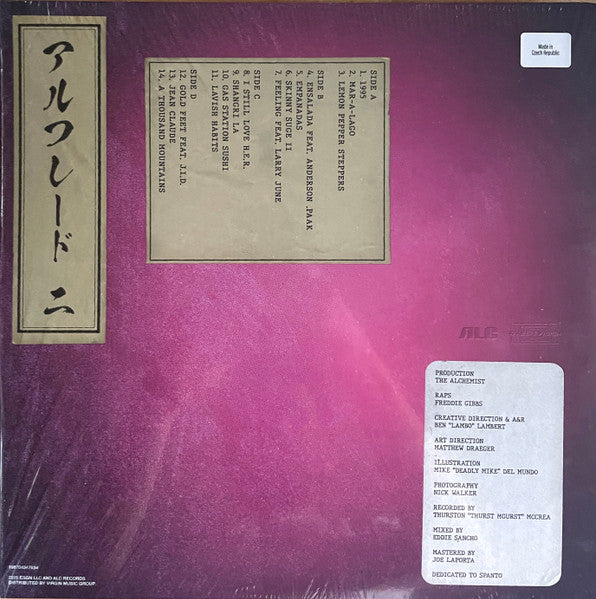 Freddie Gibbs & Alchemist : Alfredo II (2xLP, Album)