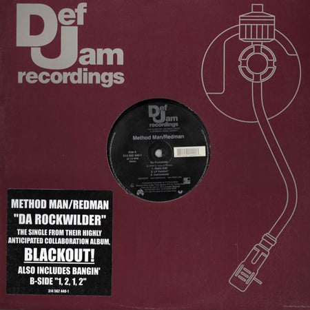 Method Man & Redman : Da Rockwilder (12", RE)
