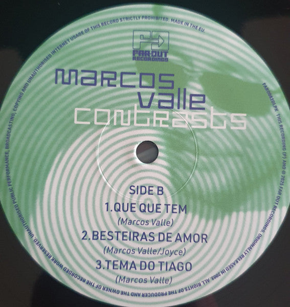 Marcos Valle : Contrasts (2xLP, Album, RE)