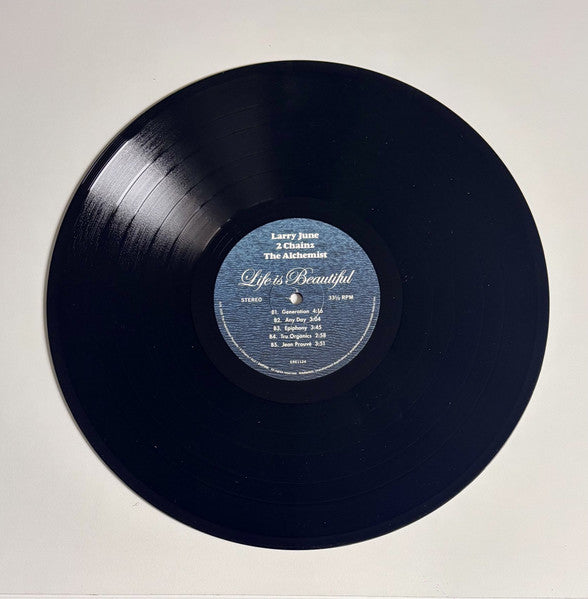 Larry June, 2 Chainz & Alchemist : Life Is Beautiful (LP, Album)