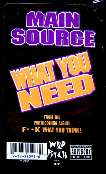 Main Source : What You Need / Merrick Blvd. (12")