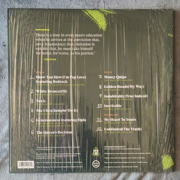 Pep Love : Acres of Diamonds (LP, Album)