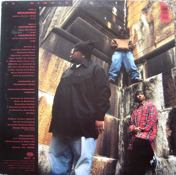 Parental Advisory : Maniac (12", Single)